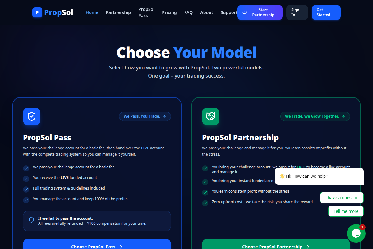 Propfirmsol.com Review.