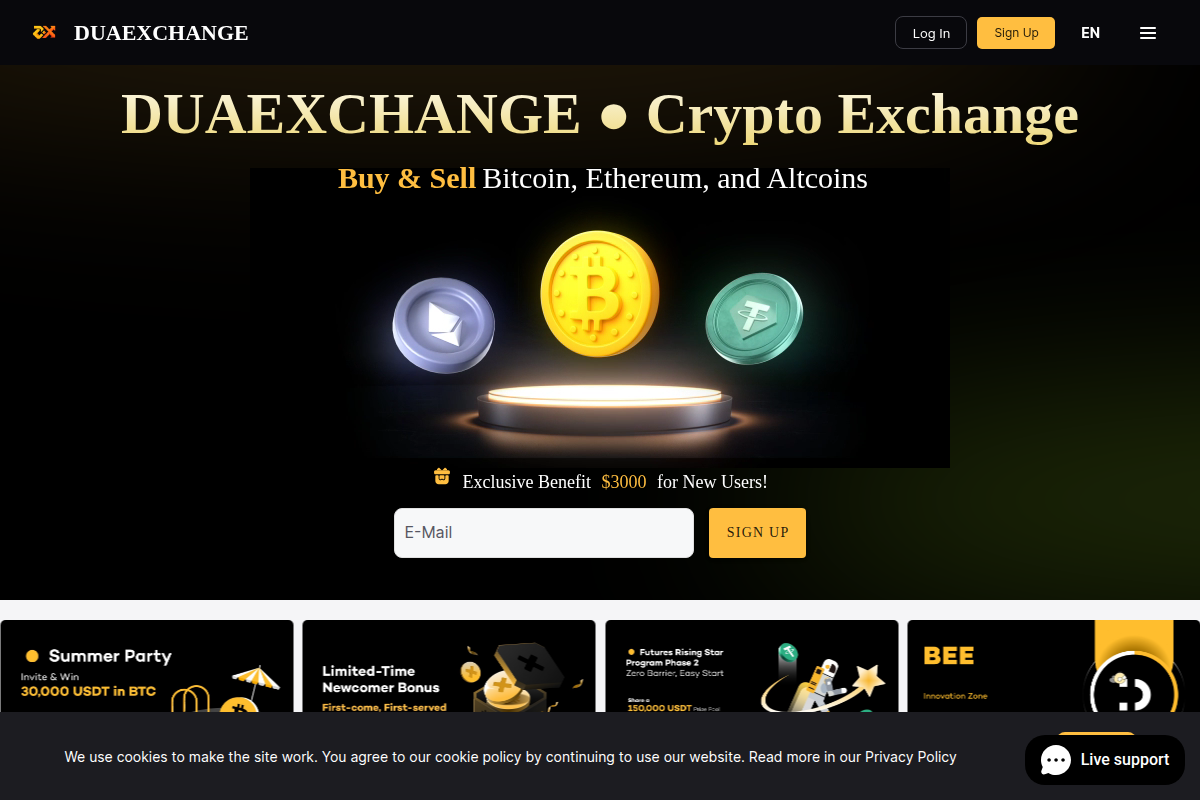 DuaExchange.com Review | Is DuaExchange Legit or Scam?