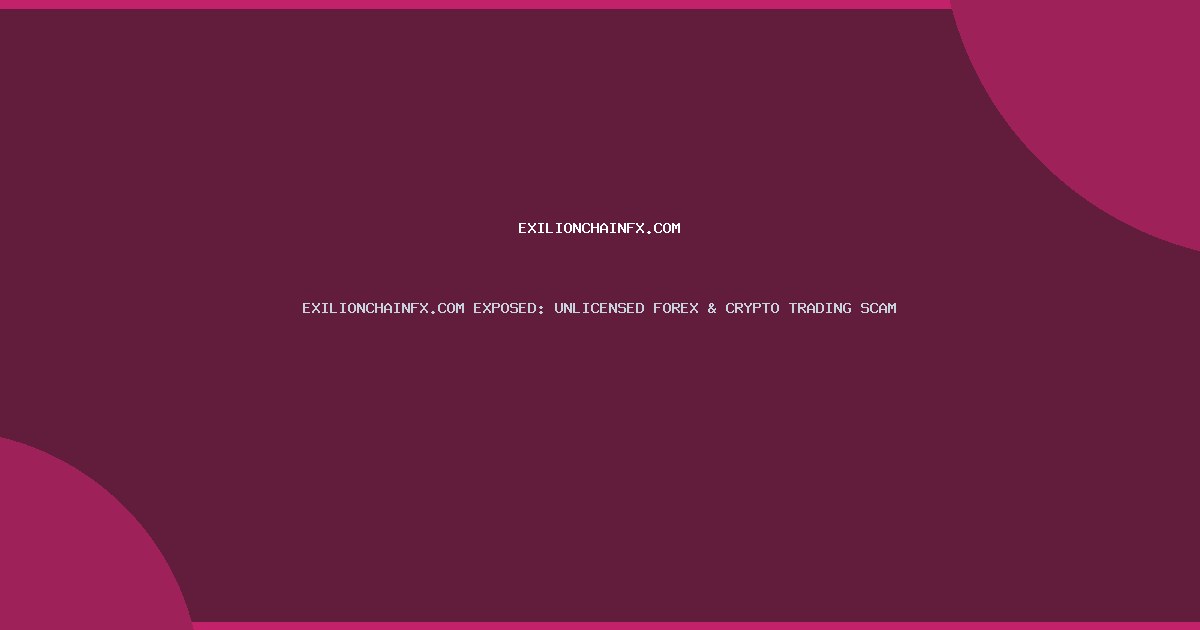featured exilionchainfx com 48347