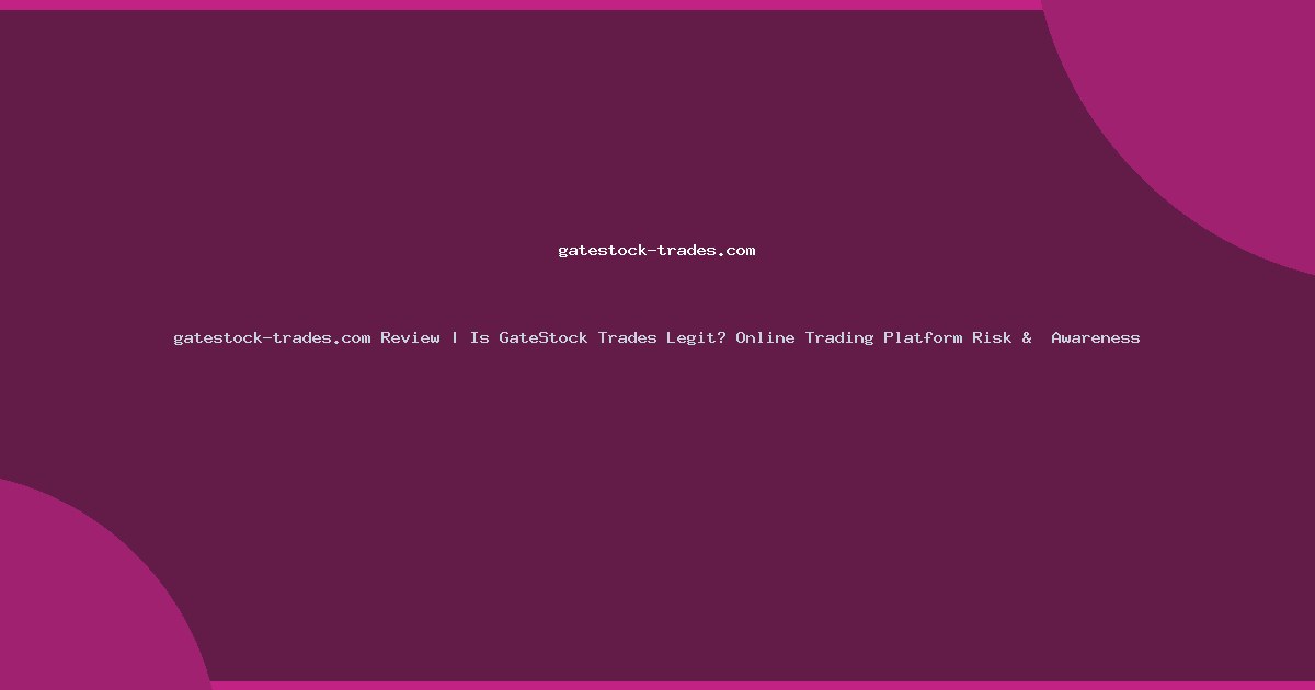 featured gatestock trades com 63463