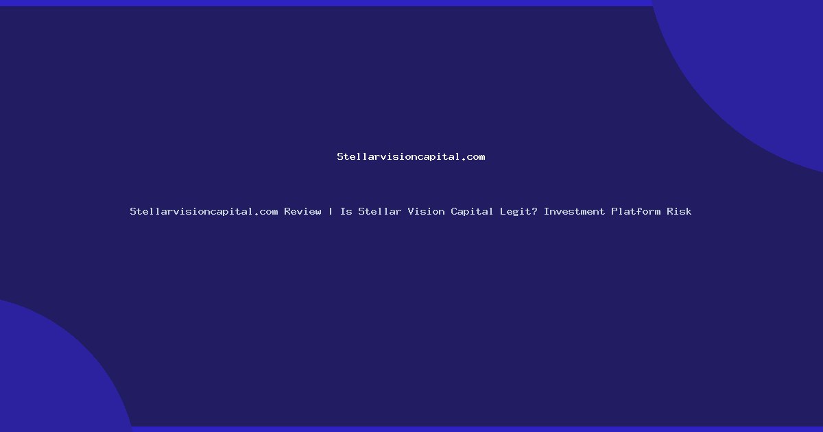 featured stellarvisioncapital com 64610