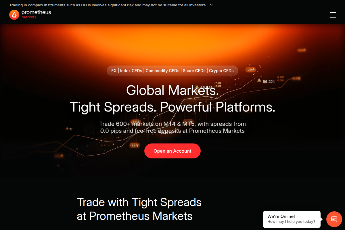 prometheus-markets.com Review | Is Prometheus Markets Legit or Scam?