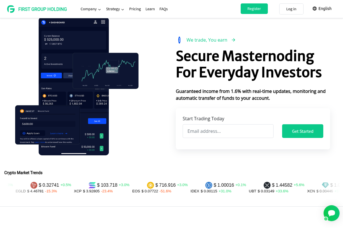 firstgroupfinance.io Review | Is First Group Finance Legit or Scam? Investment Platform Warning
