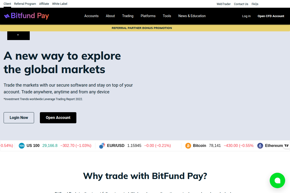 bitfundpays.com Review | Is BitFundPays Legit or Scam? Crypto Investment Platform Warning