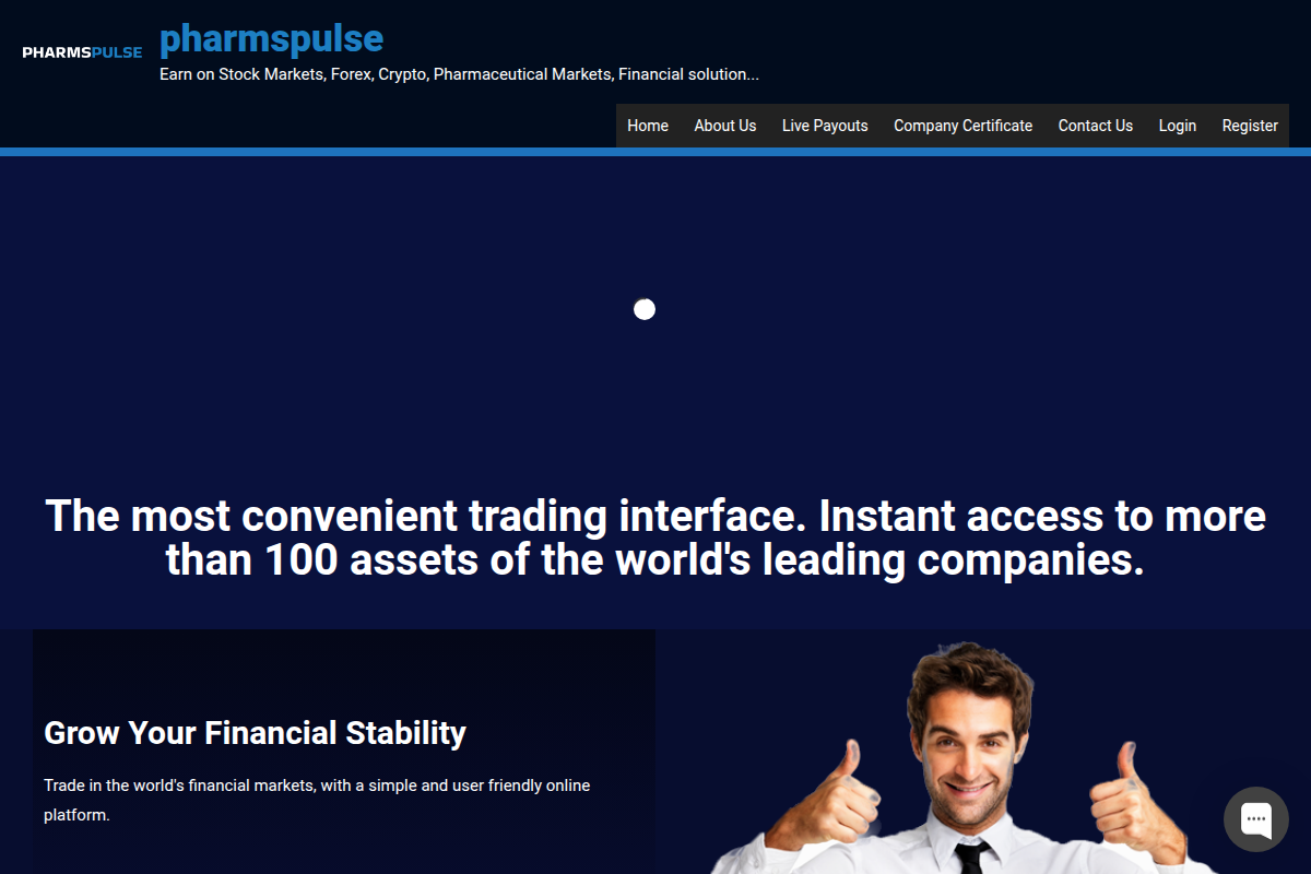 PHARMSPULSE.COM EXPOSED: FMA WARNING & FAKE INVESTMENT PLATFORM TRAP