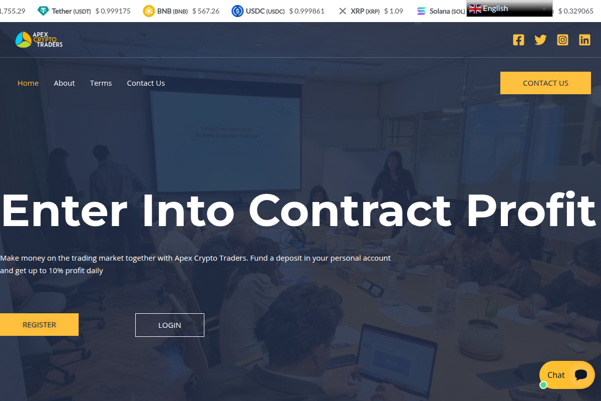 APEXCRYPTOTRADERS.COM EXPOSED: UNLICENSED BROKER & CRYPTO TRADING TRAP