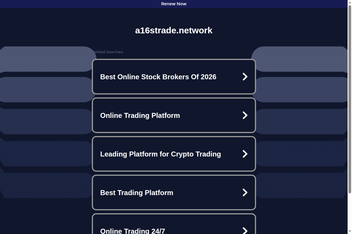 a16strade.network Review | Is A16S Trade Legit or Scam? Crypto Investment Warning