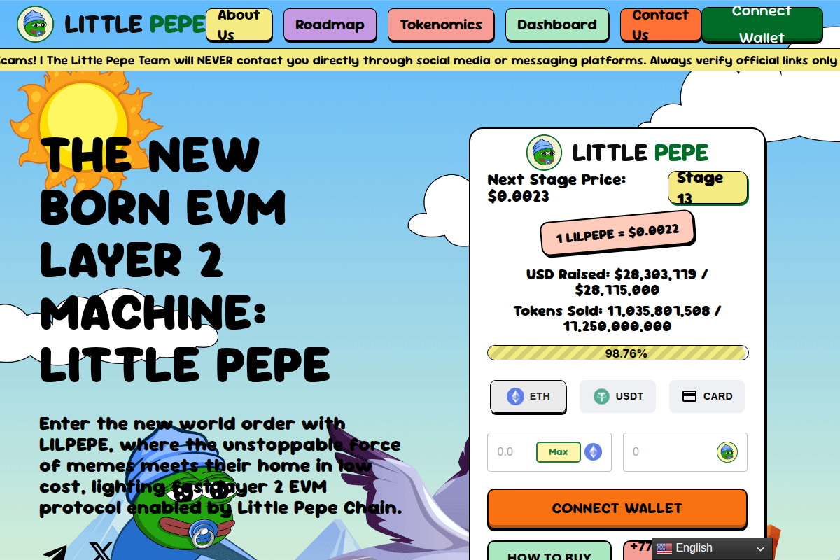 LITTLEPEPE.COM EXPOSED: MEME TOKEN PRESALE RISKS & LIQUIDITY LOCK WARNINGS