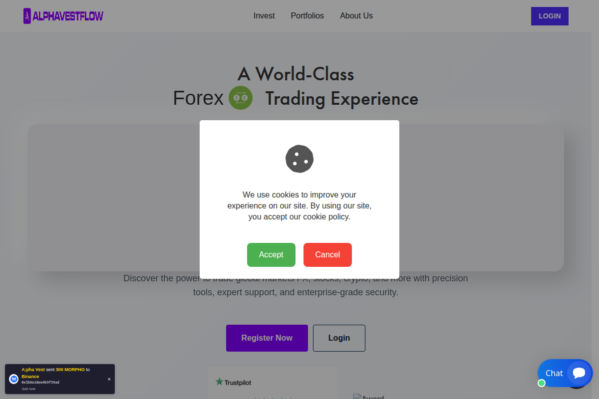 alphavestflow.com Review | Is AlphaVestFlow Legit or Scam? Investment Platform Investigation