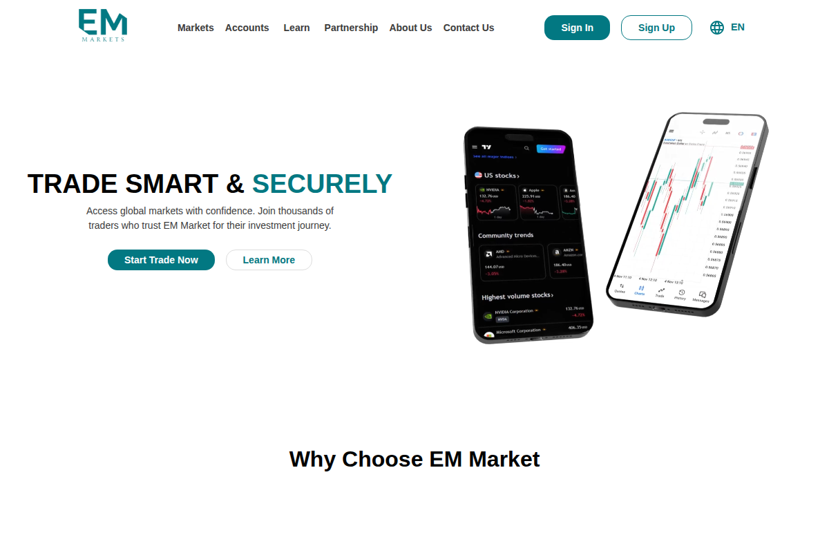 EM-MARKETS.COM EXPOSED: UNLICENSED BROKER TRAP & WITHDRAWAL LOCK SCHEME