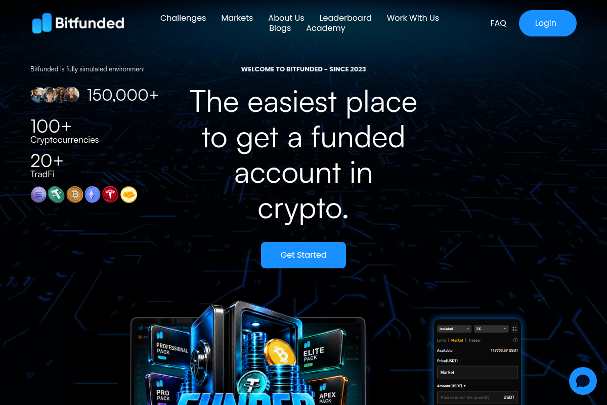 bitfunded.com Review | Is BitFunded Legit or Scam? Prop Trading Firm Analysis