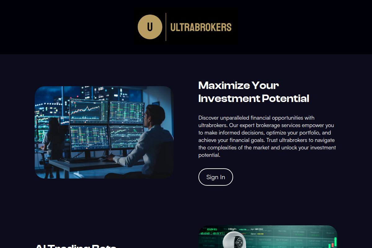 Ultrabrokers.net Review | Is UltraBrokers Legit or Scam? Investment Platform Warning