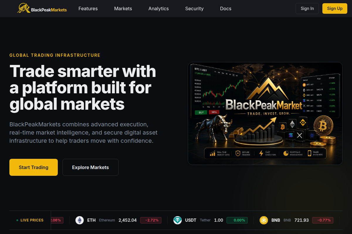 BLACKPEAKMARKETS.COM SCAM ALERT: UNLICENSED BROKER & WITHDRAWAL LOCK EXPOSED