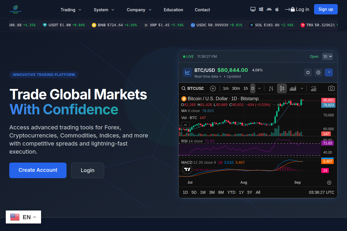 GLOBALCRYPTOYIELD.COM EXPOSED: FCA WARNING, UNLICENSED BROKER & CASH LOCK TRAP