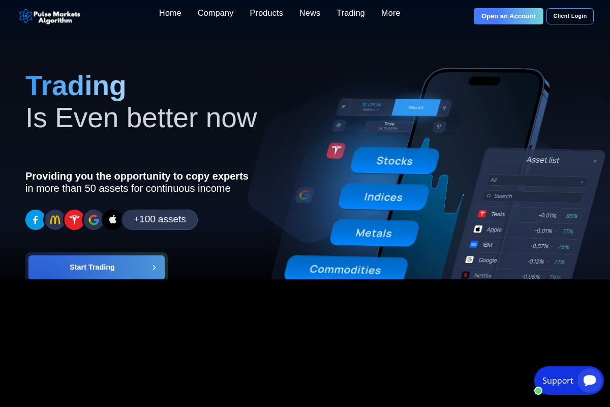 ​PULSEMARKETSALGO.COM EXPOSED: UNLICENSED ALGO TRADING BOT & WITHDRAWAL LOCK TRAP