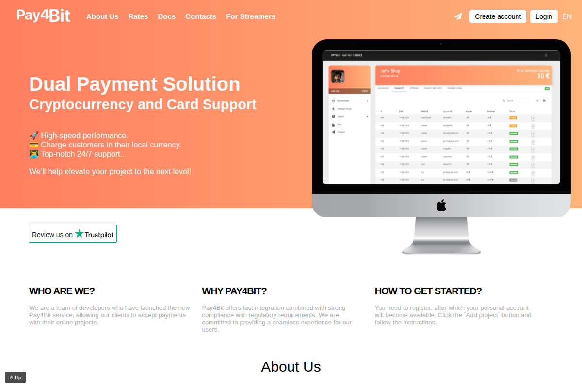 pay4bit.net Review | Is Pay4Bit Legit or Scam? Crypto Payment Gateway Warning