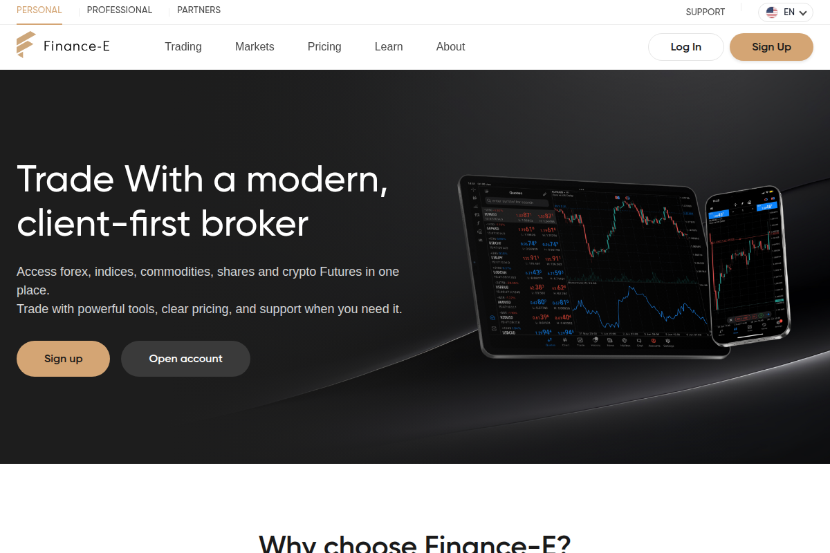 finance-e.com Review | Is Finance-E Legit or Scam? Crypto Trading Platform Warning
