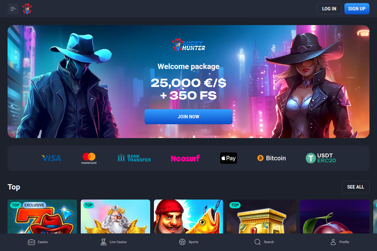 LUCKYHUNTER.COM EXPOSED: UNLICENSED GAMBLING & CRYPTO WITHDRAWAL TRAPS