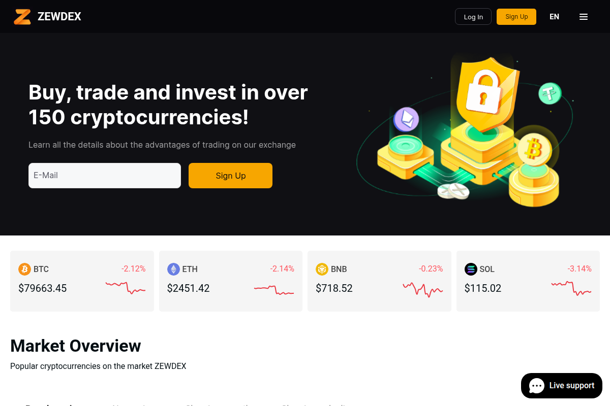 ZEWDEX.COM EXPOSED: FAKE CRYPTO EXCHANGE & WITHDRAWAL LOCK SCHEME