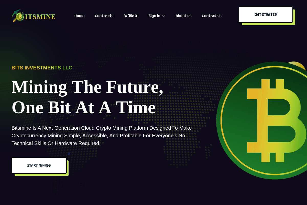 bitsmine.com Review | Is BitsMine Legit? Crypto Mining & Investment Platform Risk & User Awareness