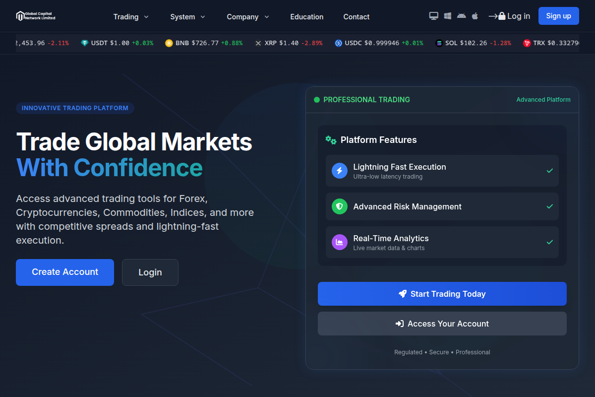 GLOBALCAPITALNETWORKLTD.TOP SCAM ALERT: FCA ISSUES WARNING FOR UNLICENSED BROKER