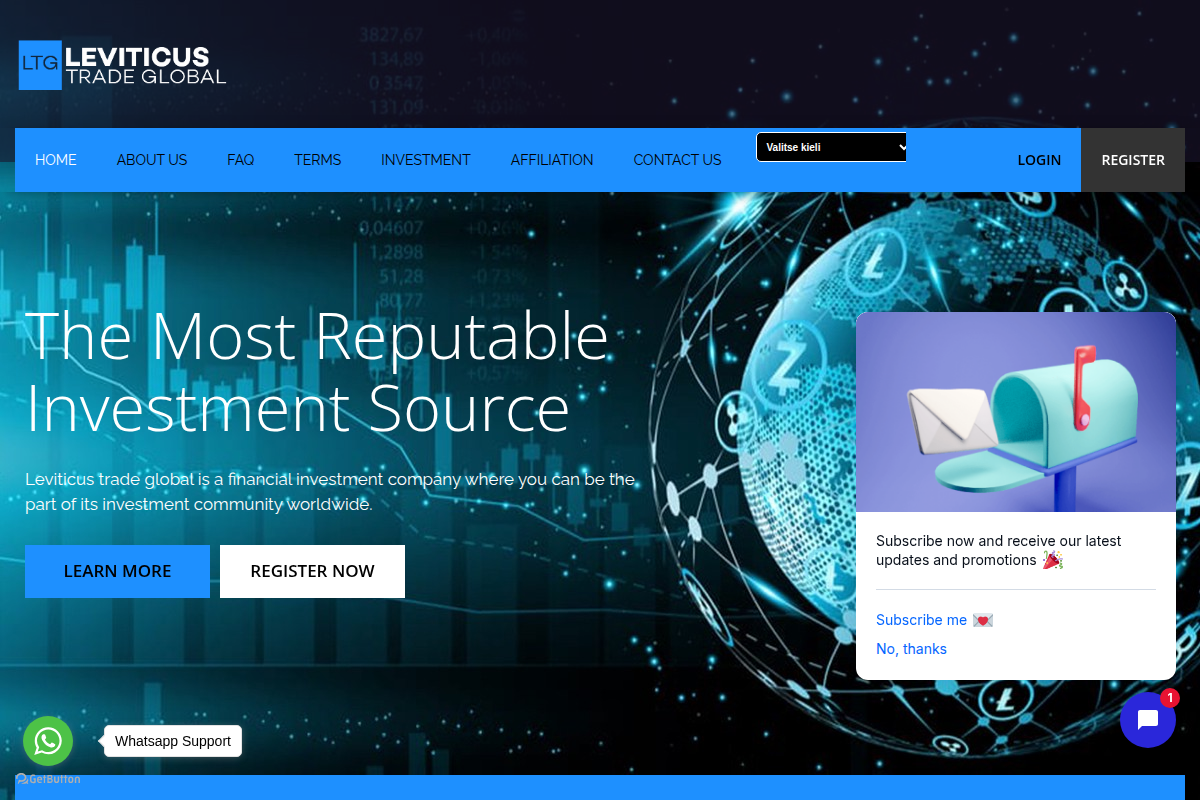 LEVITICUSTRADEGLOBAL.NET SCAM ALERT: INTERNATIONAL REGULATORS EXPOSE FINANCIAL PYRAMID NETWORK