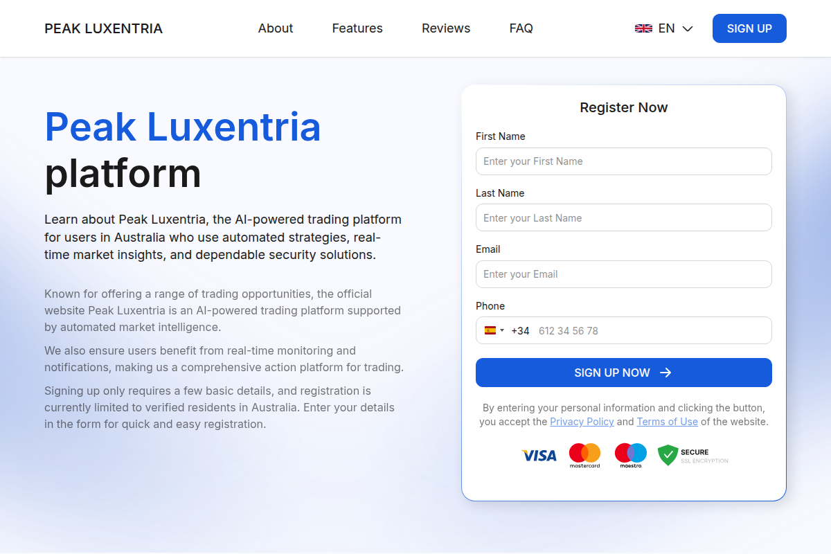 PEAK-LUXENTRIA.COM SCAM WARNING: TRAPPED WITHDRAWALS AND FAKE FEES EXPOSED