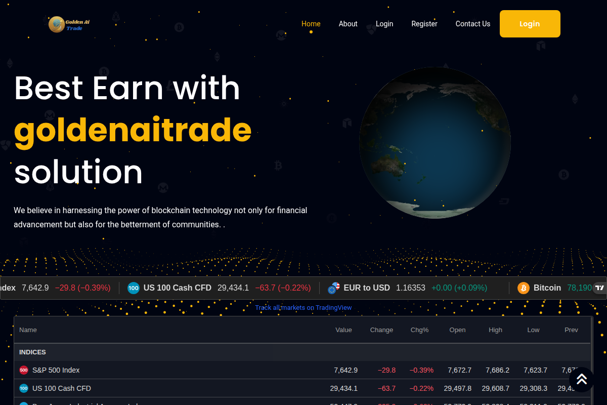 goldenaitrade.com Review | Is Golden AI Trade Legit? AI Trading Platform Risk & User Awareness