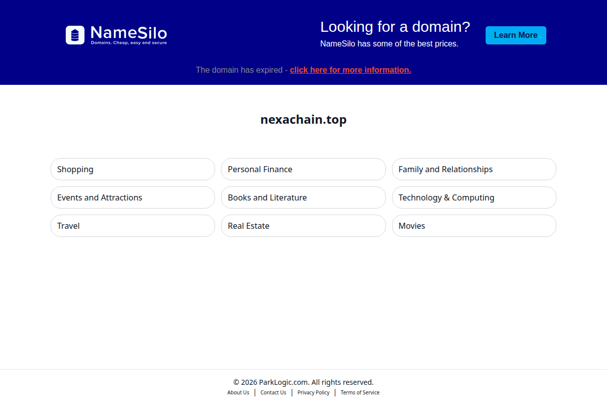 nexachain.top Review | Is NexaChain Legit? Blockchain Platform Risk & User Awareness