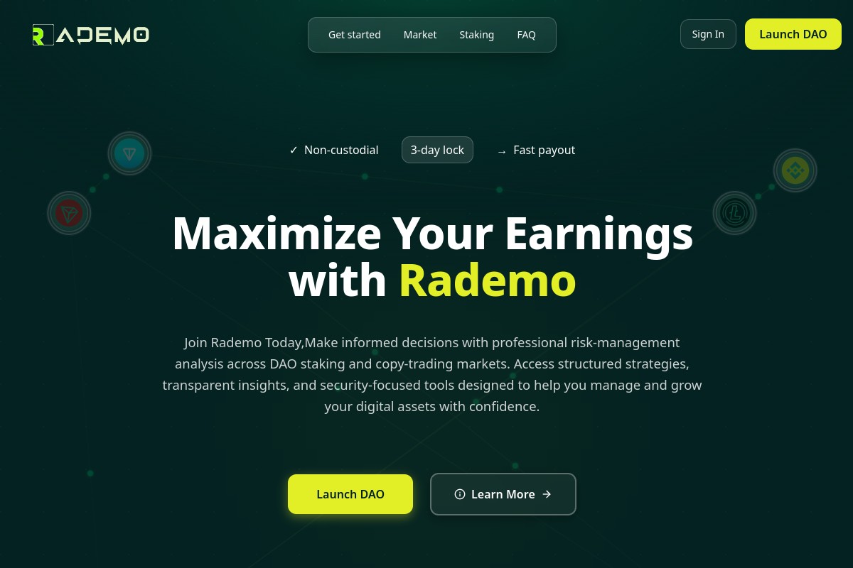 Rademo.com Scam Alert | Crypto Staking & Withdrawal Warning