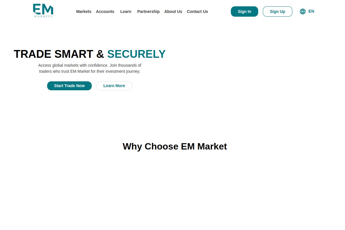 EM-MARKETS.COM EXPOSED: UNLICENSED BROKER TRAP & WITHDRAWAL LOCK SCHEME