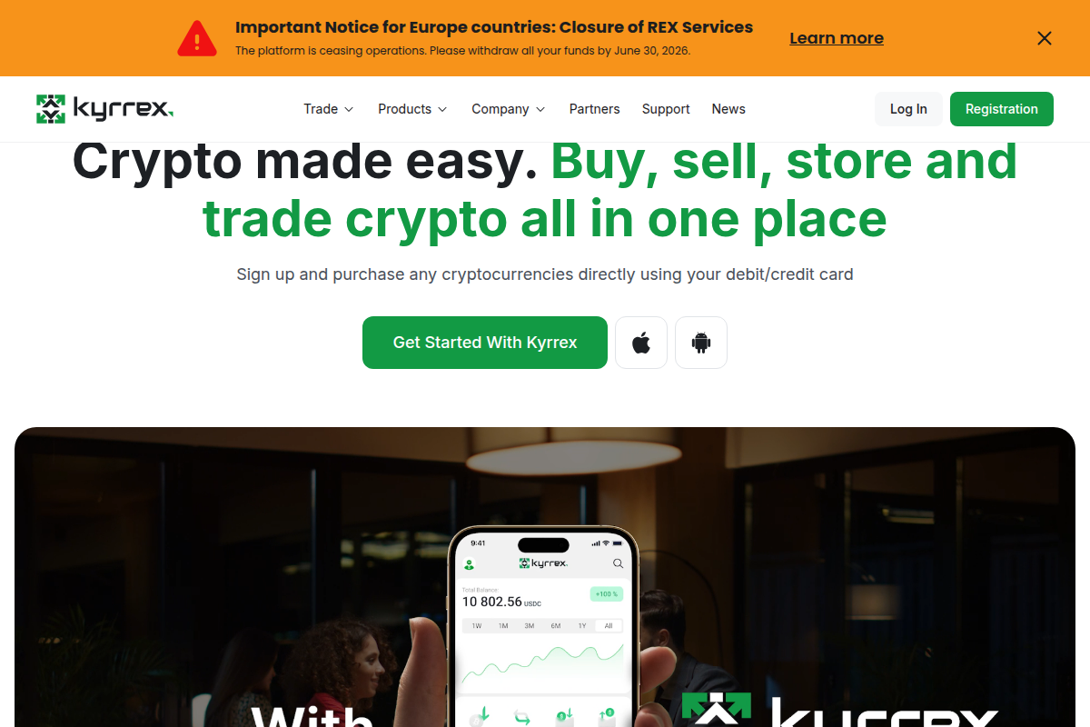 Kyrrex.com Review | Is Kyrrex Legit? Crypto Exchange Platform Risk & User Awareness