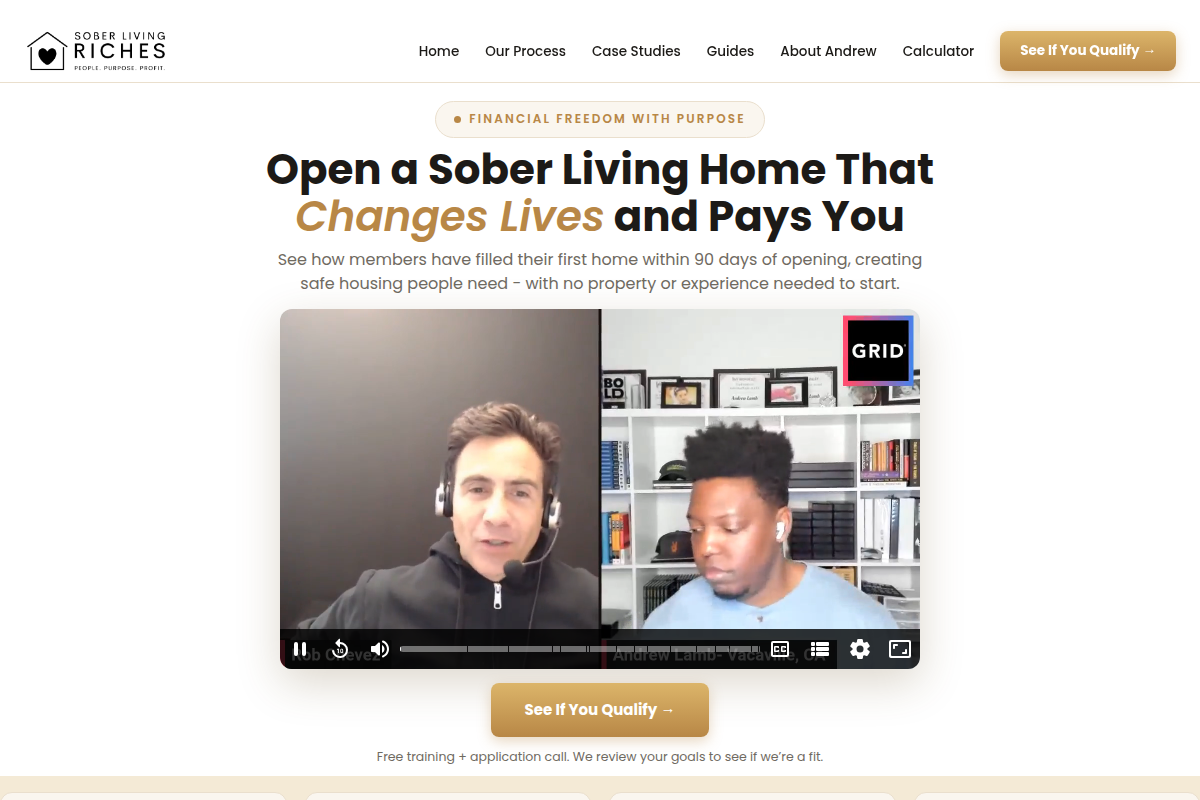soberlivingriches.com Review | Is Sober Living Riches Legit? Online Platform Risk & User Awareness