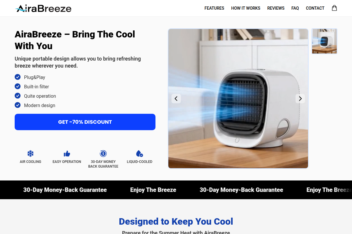 ORIBREEZE.COM ALERT: REVEALING THE MARKETING FALSEHOODS BEHIND THE VIRAL PORTABLE AIR COOLER