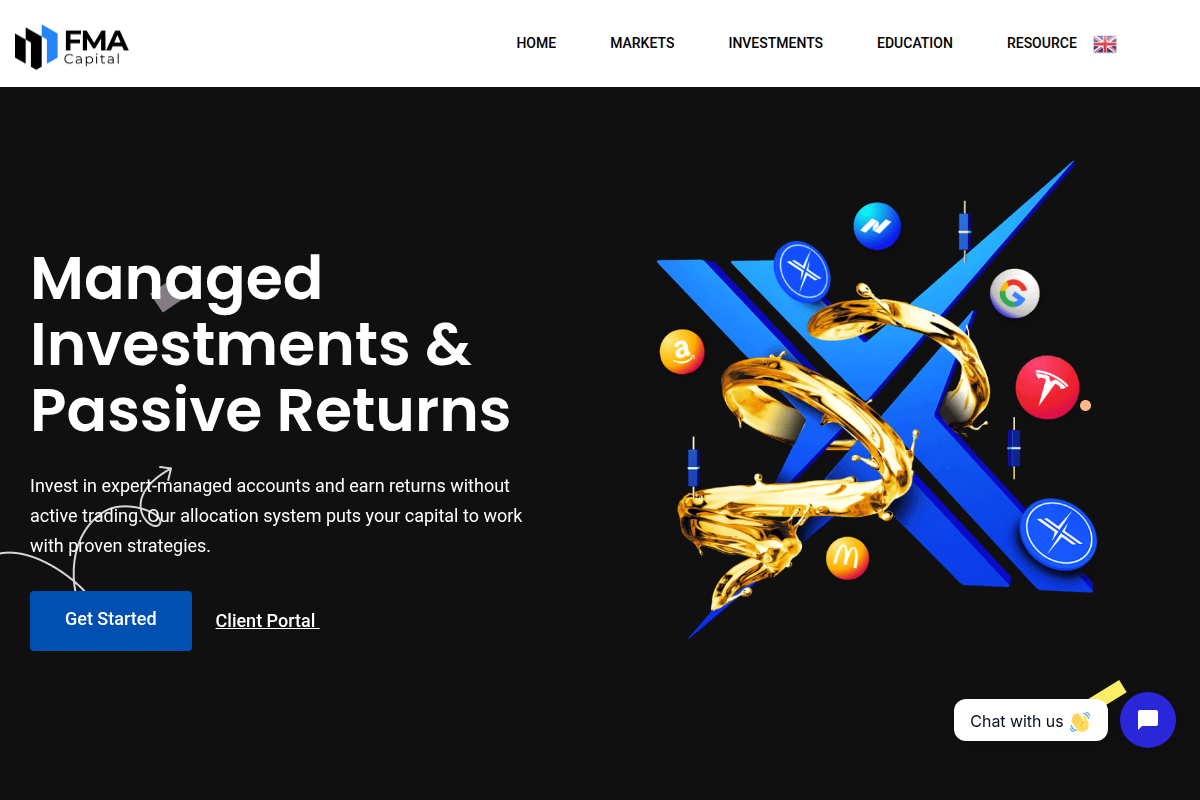FMA Capitals fmacapitals.io Scam Or Legit Investor Warning
