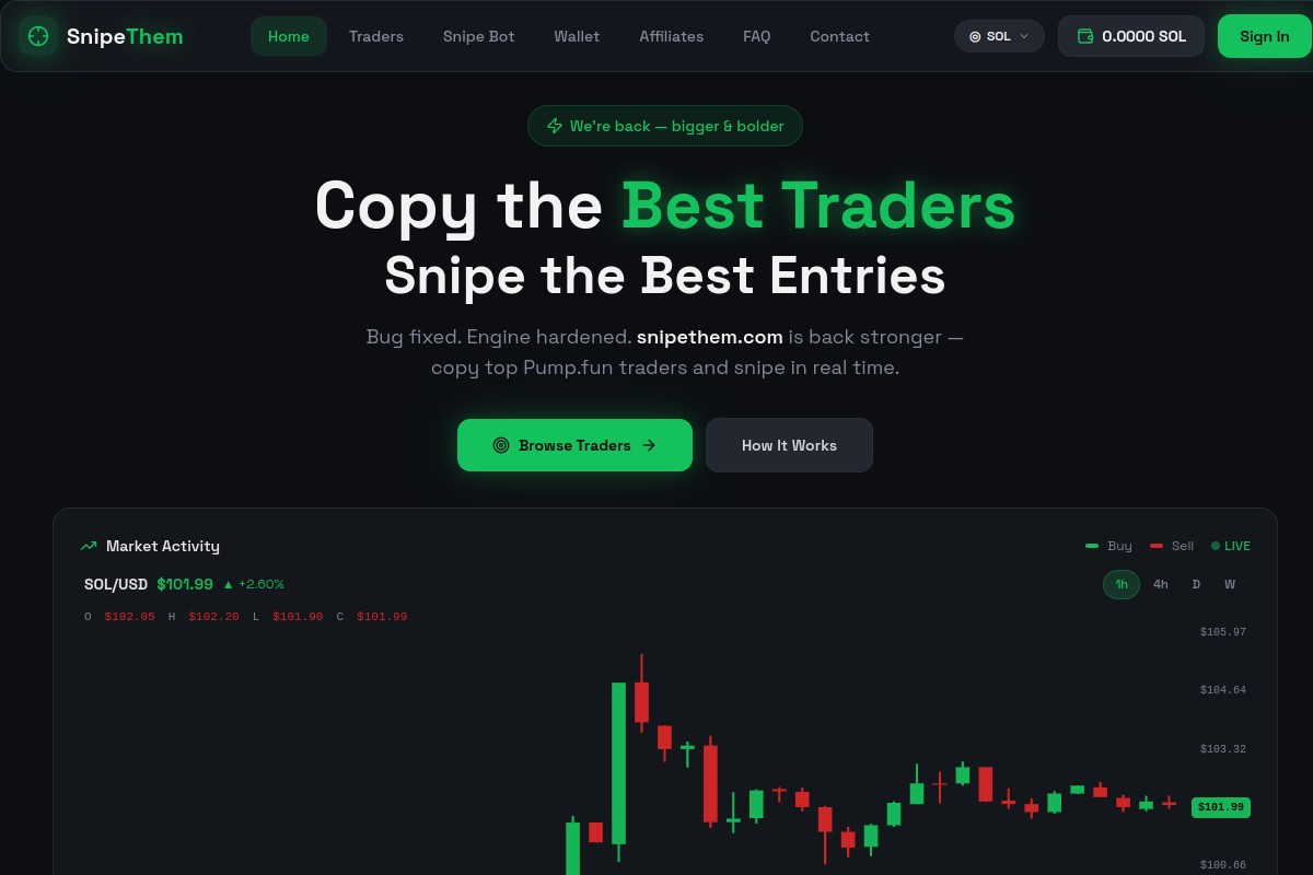 SNIPETHEM.COM EXPOSED: TIKTOK LIVE SOLANA BOT SCAM & FAKE YIELD TRAP