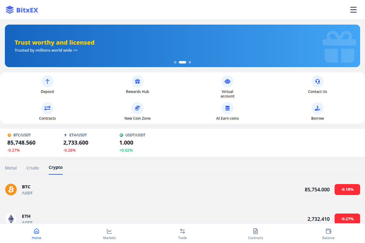 bitx-trading.vercel.app Review | Is BitX Trading Legit or Scam? Crypto Investment Warning