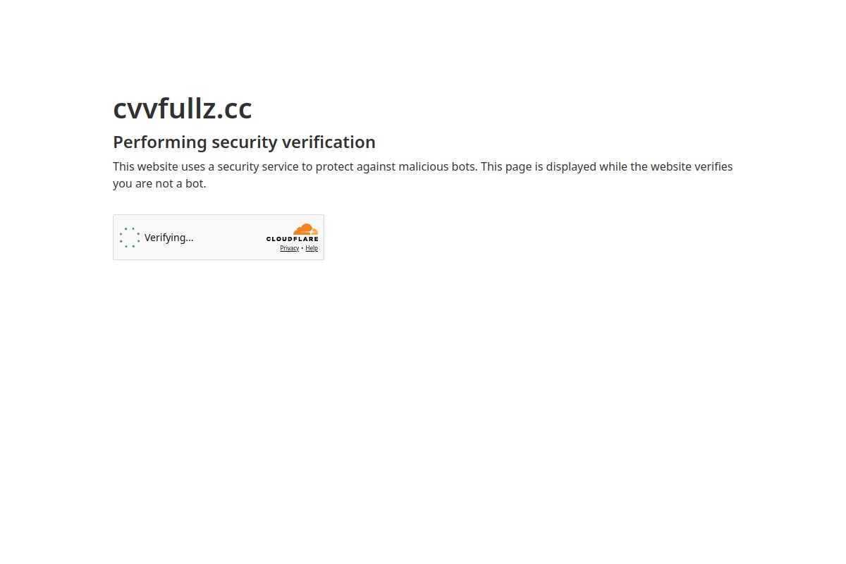 cvvfullz.cc Review | Is CVVFullz Legit or Scam? Carding Website Warning