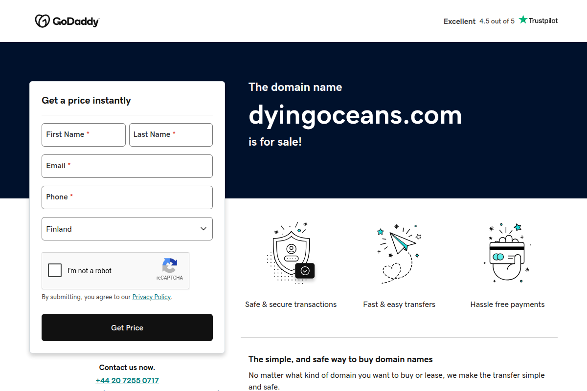 Dyingoceans.com Review | Is Dyingoceans Legit or Scam? Online Store Investigation