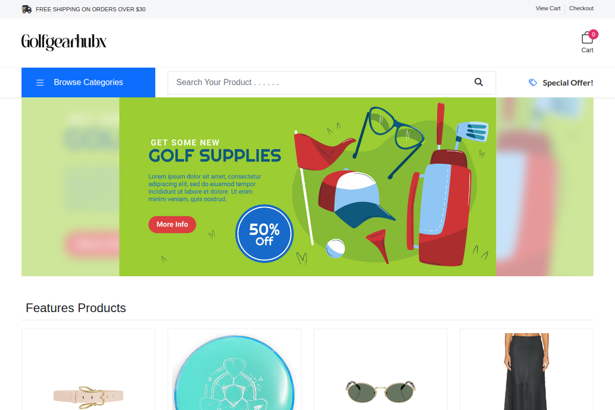GolfGearHubx.com: Legit or Scam? Major Red Flags You Must See