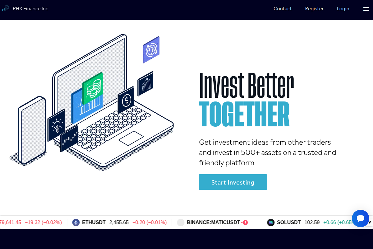 phxfinanceinc.org Review | Is PHX Finance Inc Legit or Scam? Clone Investment Platform Warning