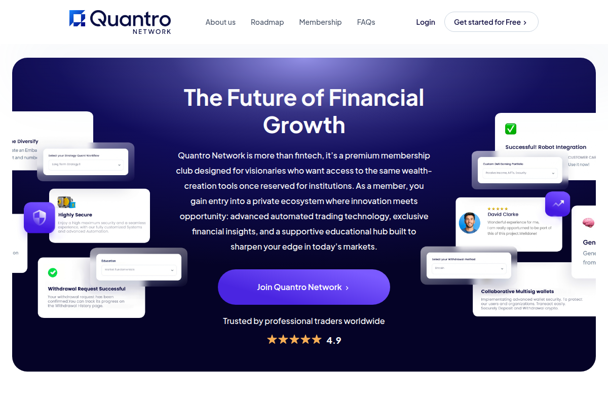 quantronetworks.com Review | Is Quantro Networks Legit or Scam? Investment Platform Warning