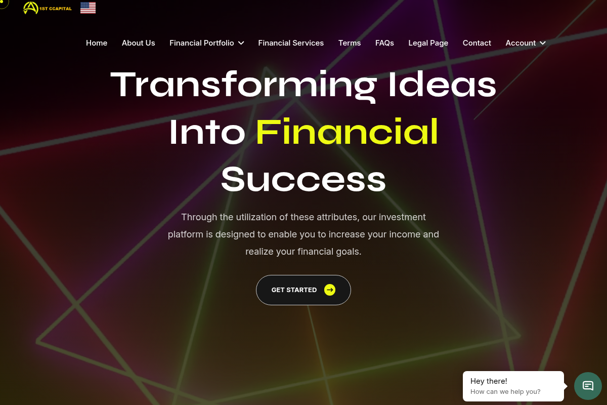 1stccapitals.com Review 2026: Legit or Scam? Unregulated Investment Plans & Red Flags