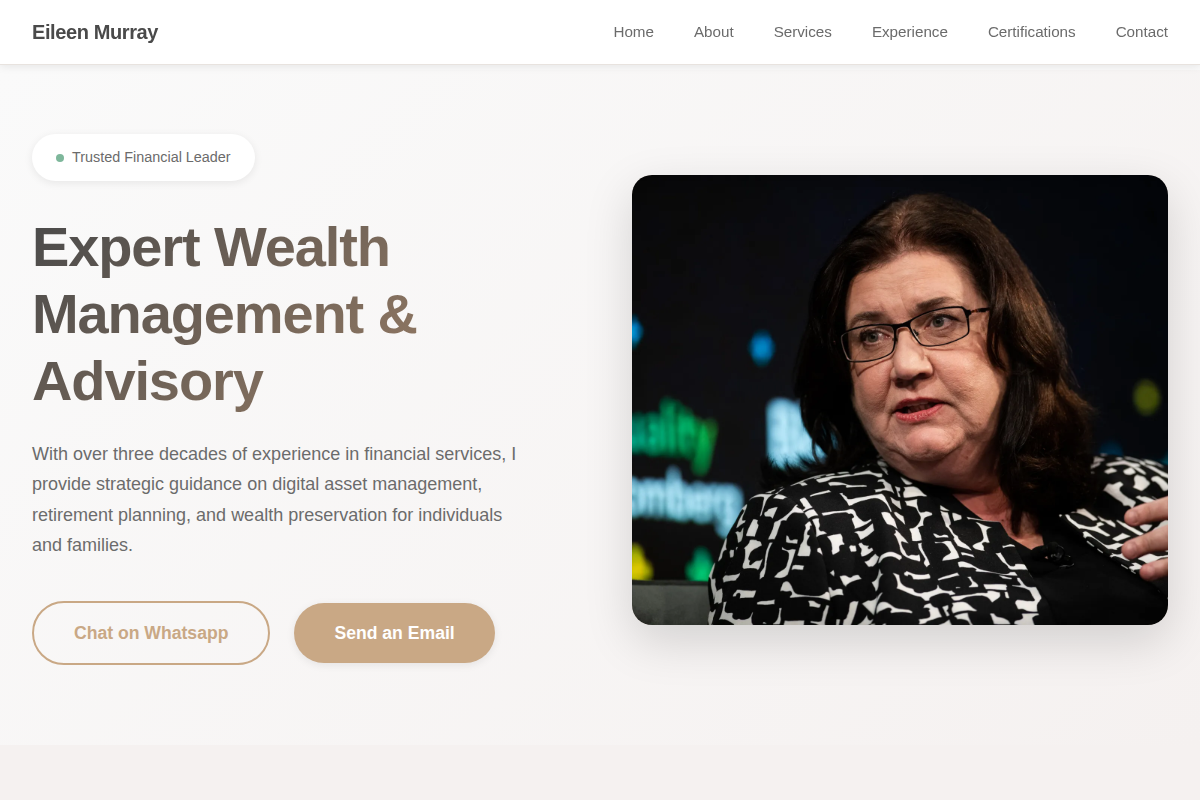 eileenkatherinemurray.com Review | Legit Financial Advisor or Scam Risk? Important Warning