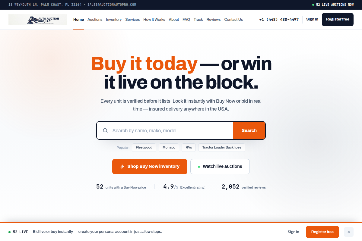 AuctionAutoPro.com Exposed | $53K Reported Losses & Fake Dealership Warning