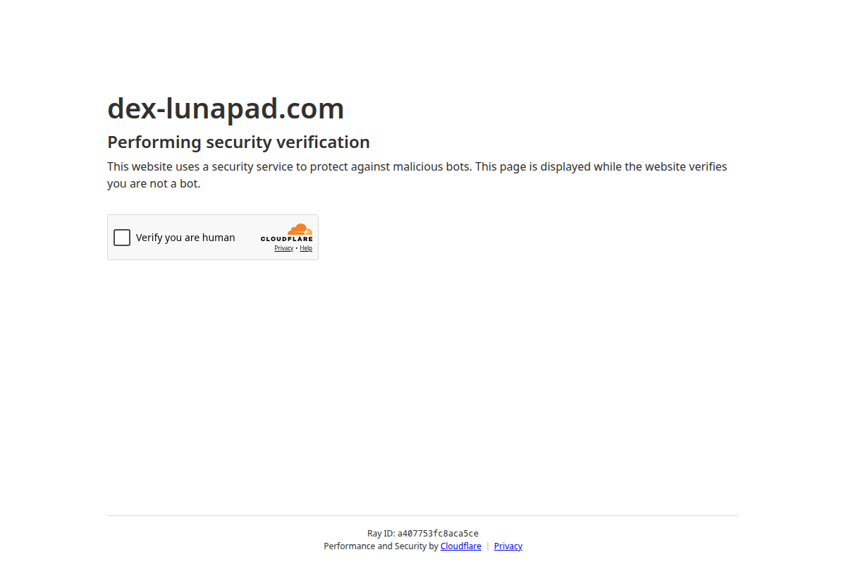 DEX-LunaPad.com Exposed? | LunaPad Clone Website & Crypto Identity Warning