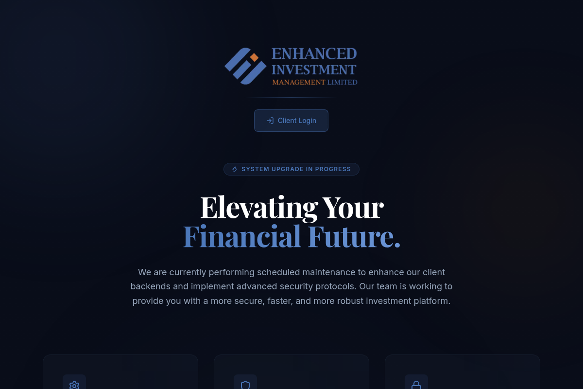 EnhancedInvestments.com scam or legit?  Act Now