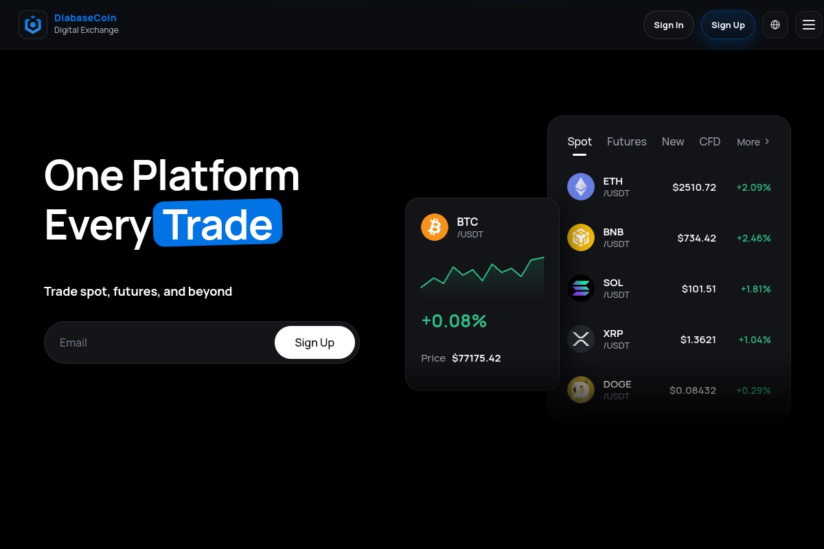 DIABASECOIN.COM EXPOSED: UNLICENSED CRYPTO PLATFORM & WITHDRAWAL DEPOSIT LOCK