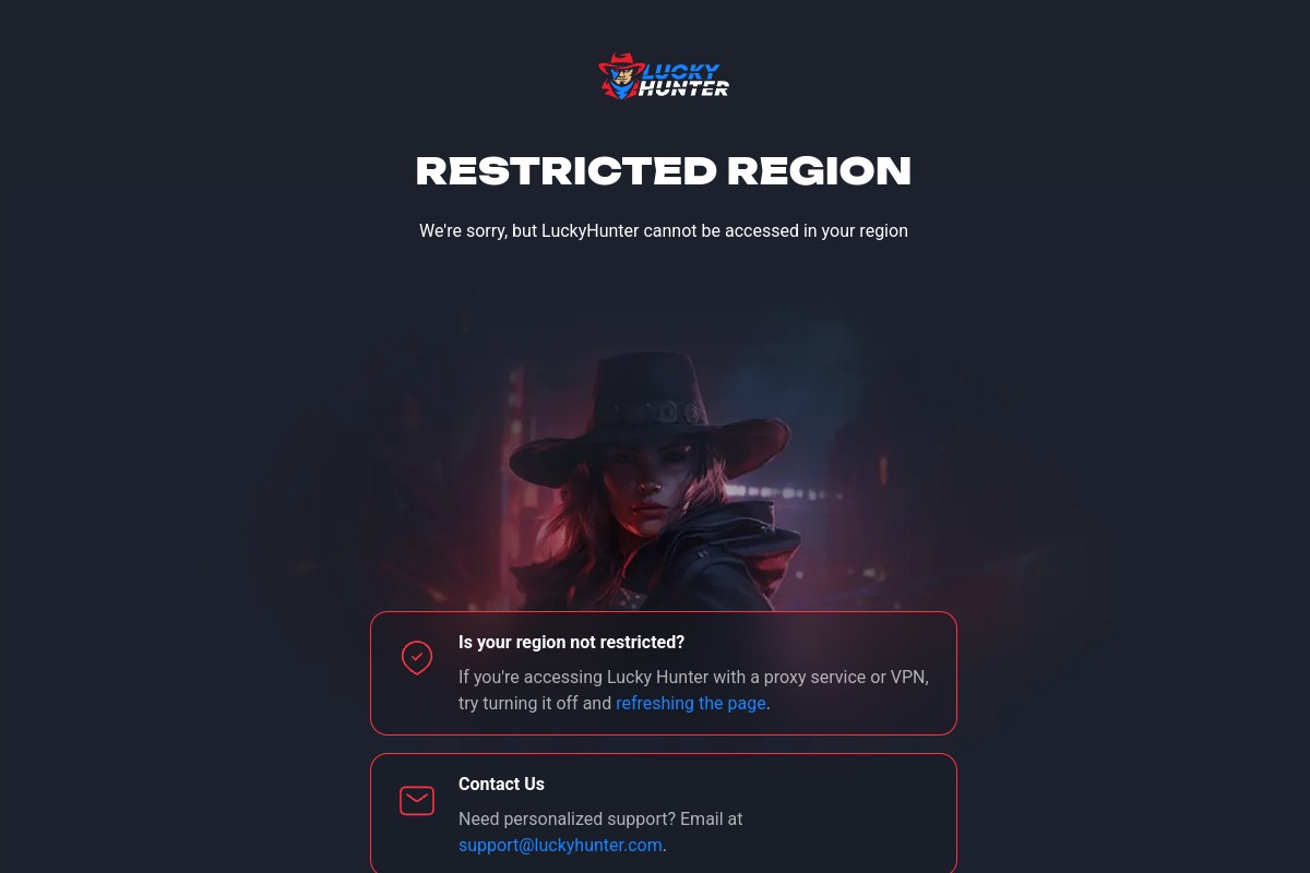 LUCKYHUNTER.COM EXPOSED: UNLICENSED GAMBLING & CRYPTO WITHDRAWAL TRAPS