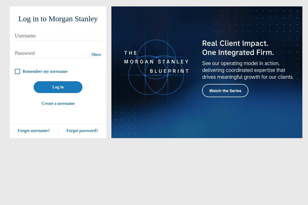 login.morganstanleyclientserv.com Review | Legit Morgan Stanley Login or Scam?